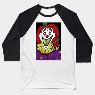 Zeebo the Clown Baseball T-Shirt